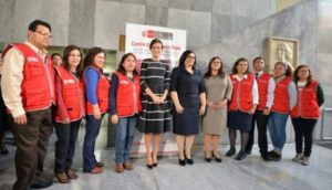 Reina de España visitó sede de mujeres víctimas de feminicidio