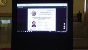 Certificado de Antecedentes Policiales vía web