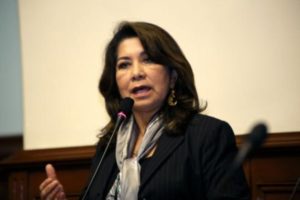 Martha Chávez señala “Es una posibilidad” apoyar lista de Acción Popular para Mesa Directiva